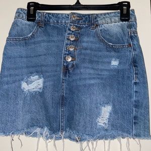 Jean skirt